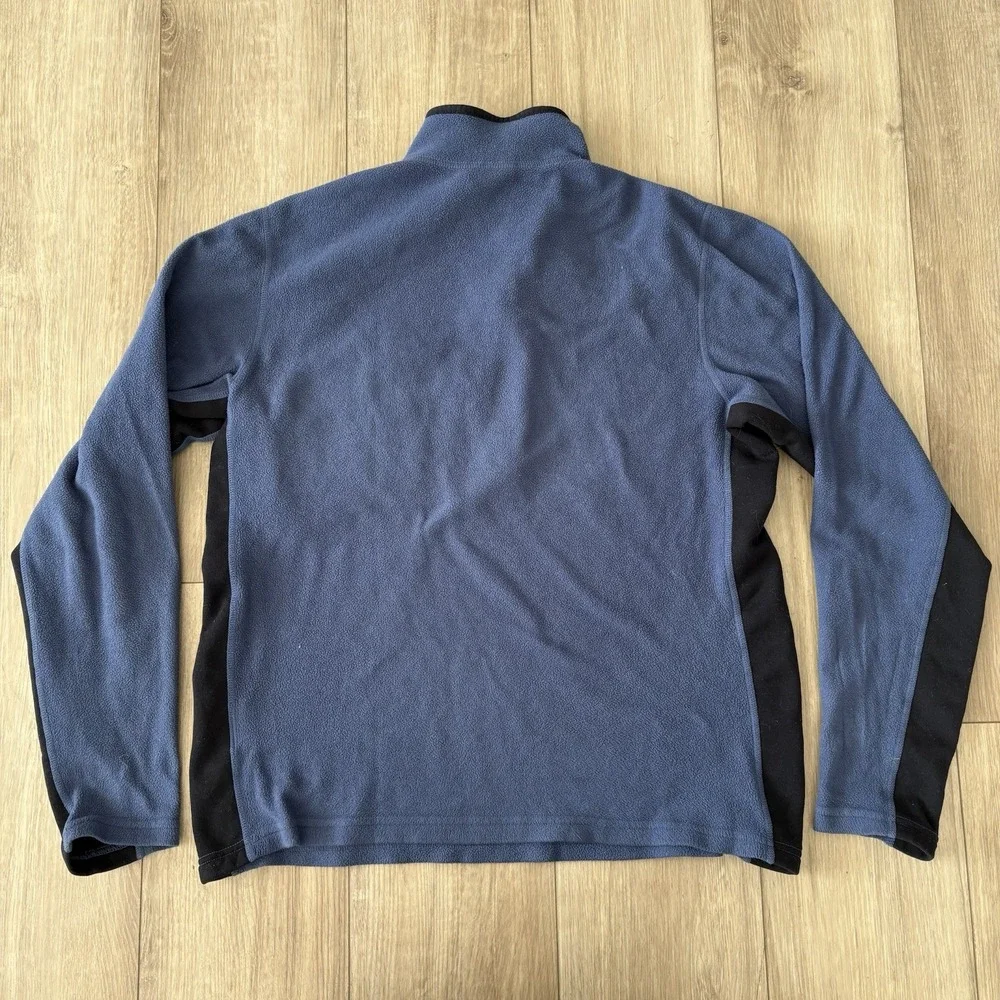 Vintage The North Face Polartec 1/4 Zip Fleece Pullover Made‎ In Canada Large L